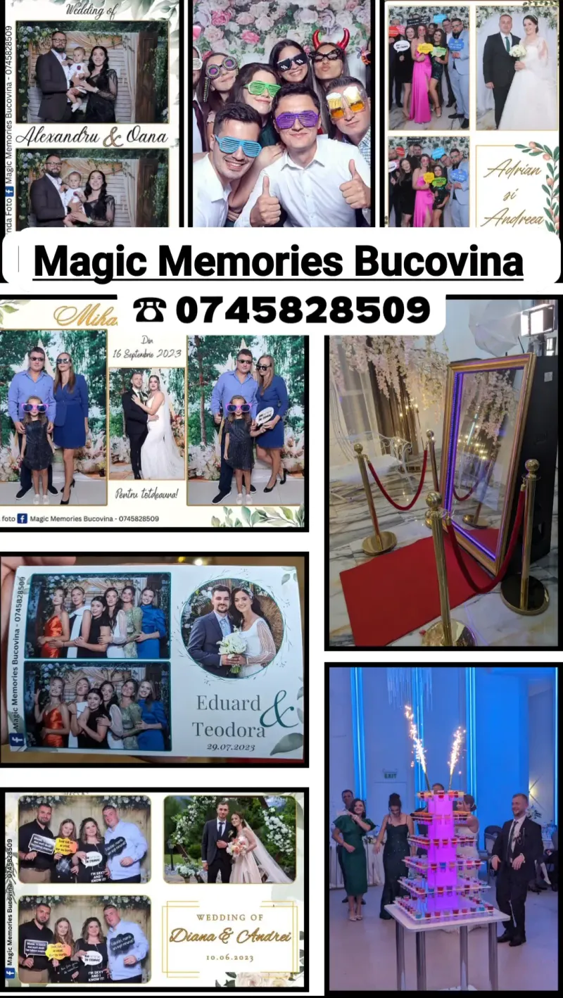 Oglinda Foto Magic Memories Bucovina - furnizor evenimente