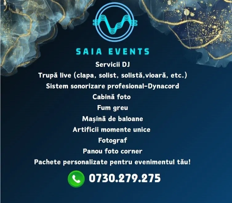 Saia Events - furnizor evenimente